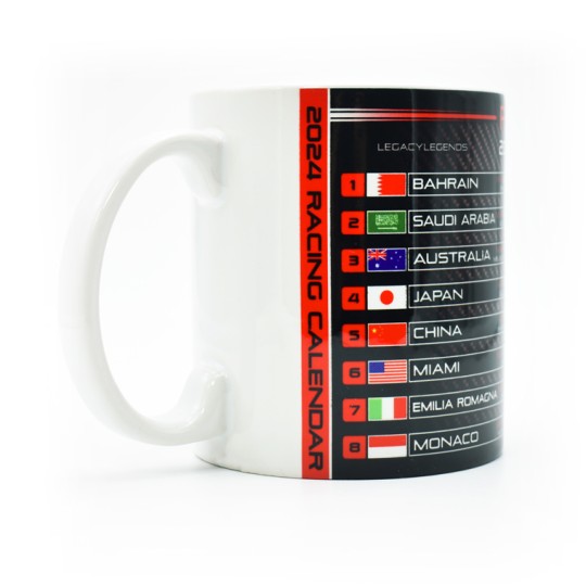 Formula 1 2024 Calendar Mug